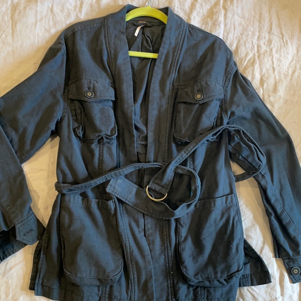 Free people canvas coat